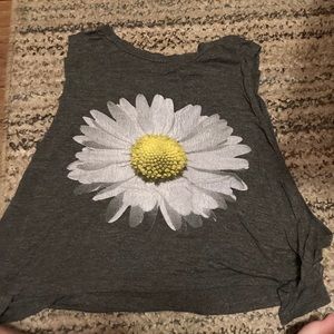 Daisy Cropped Tank Top